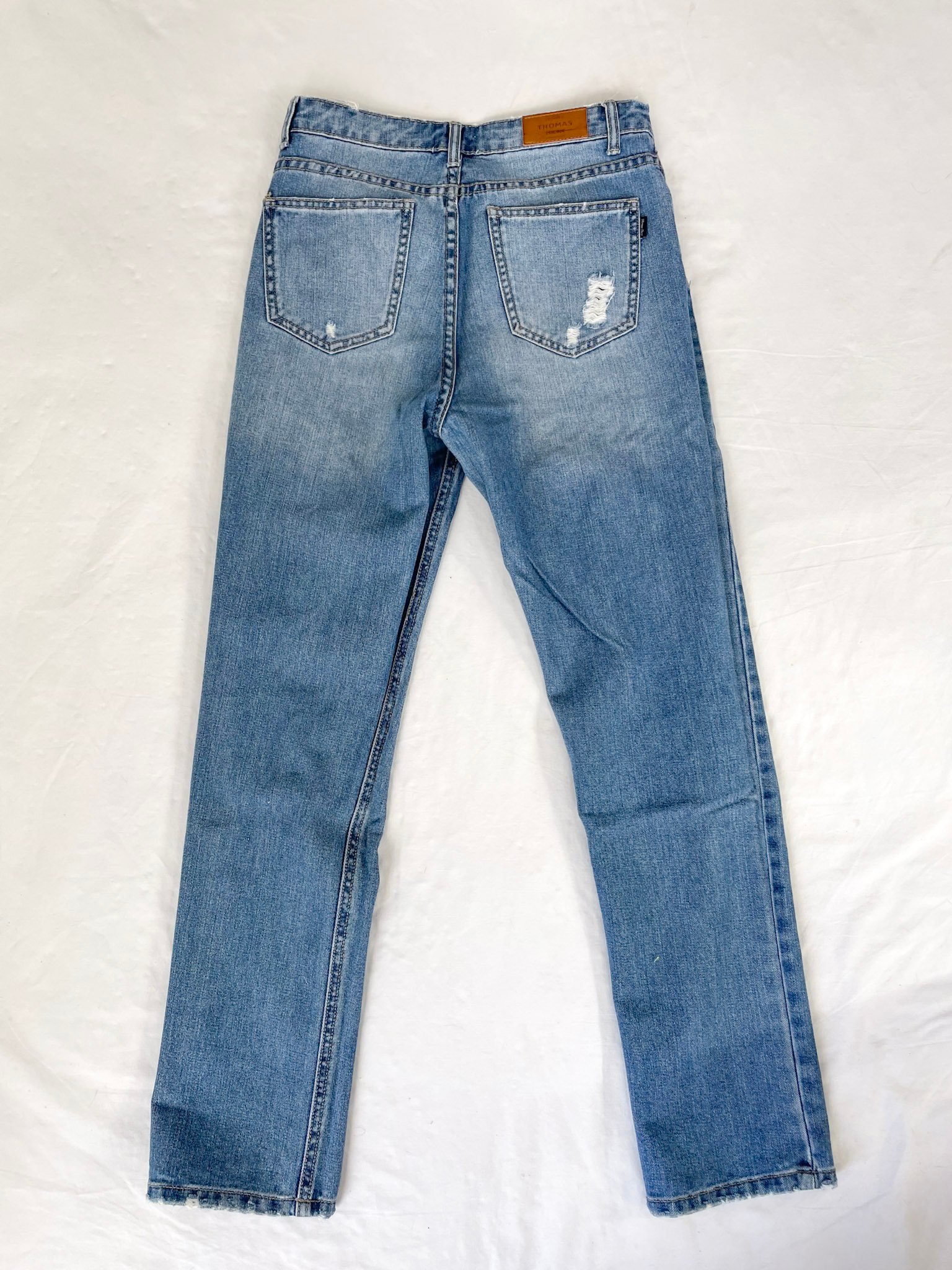 Mom jean con roturas SALE - Imagen 5