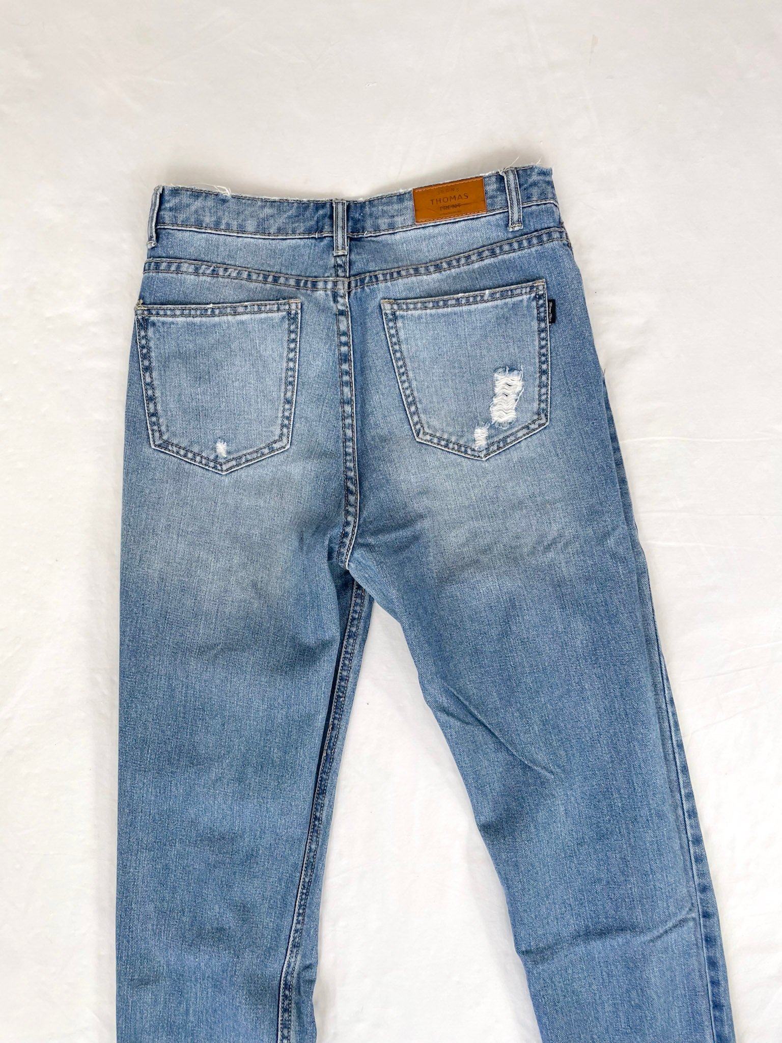 Mom jean con roturas SALE - Imagen 6